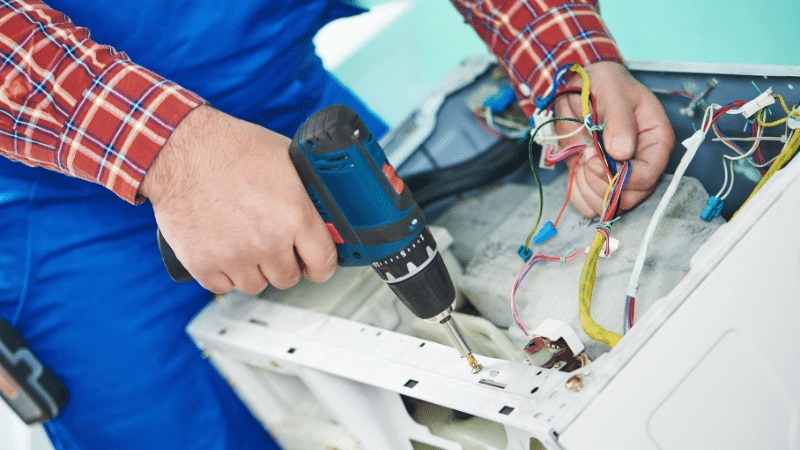 Dilovası Sunny Sunny çamaşır makinesi kart tamiri – Su almama arızası orijinal parça ile giderildi. - Teknik servis örneği